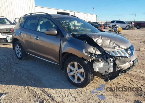 2009 Nissan Murano S z USA, uszkodzony, nr VIN JN8AZ18W69W147009